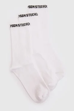 DSGN Studio Lot De 3 Chaussettes De Sport<Femme Lingerie Et Sous-Vêtements|Dsgn Studio