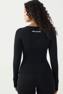 DSGN Studio Sport Haut Ajusté Sans Coutures Ultra Contour à Manches Longues<Femme Vêtements De Sport|Dsgn Studio