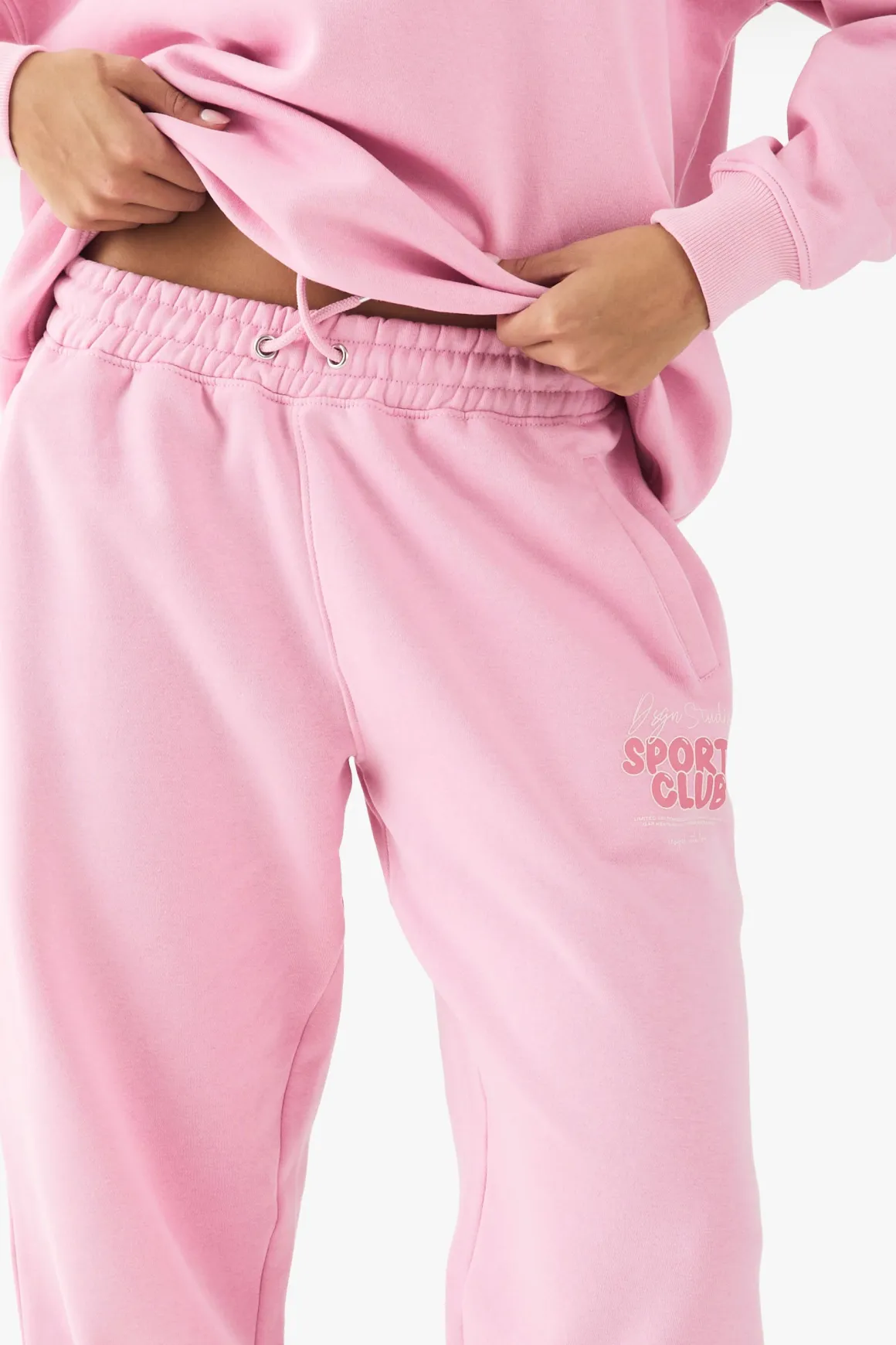 DSGN Studio Sports Bubble Slogan Joggeur Oversize