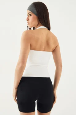 DSGN Studio Sports Haut Halter Rembourré Ultra Sculptant avec Détails de Coutures