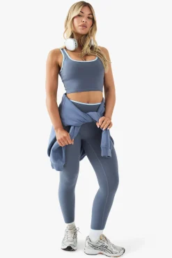 DSGN Studio Sports Legging Taille Haute Super Doux avec Garniture Contrastée<Femme Vêtements De Sport|Leggings
