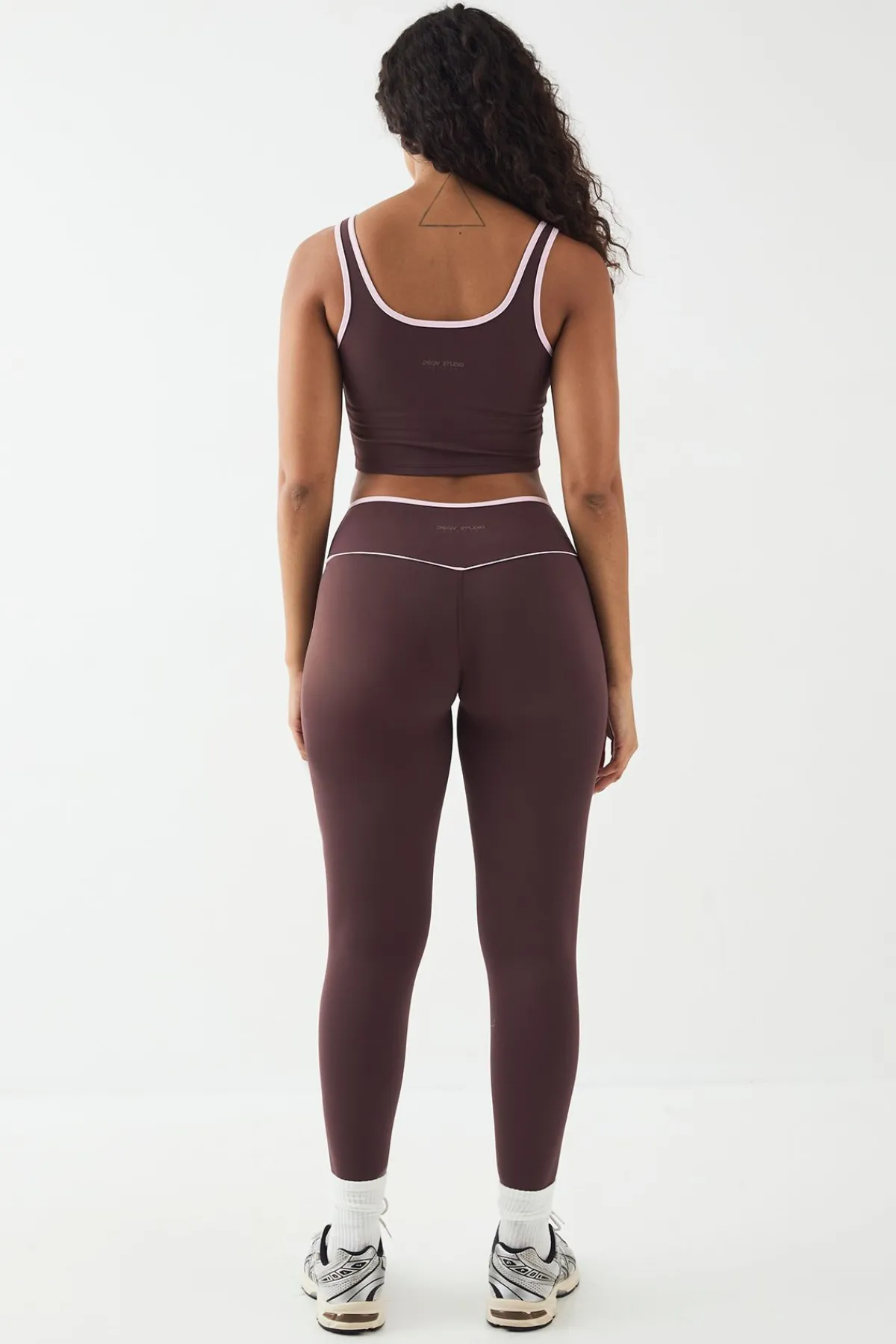 DSGN Studio Sports Legging Taille Haute Ultra Sculpt à Passepoil Contrastant<Femme Vêtements De Sport|Leggings