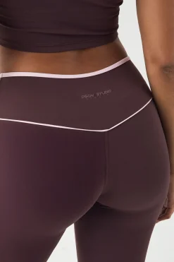DSGN Studio Sports Legging Taille Haute Ultra Sculpt à Passepoil Contrastant<Femme Vêtements De Sport|Leggings