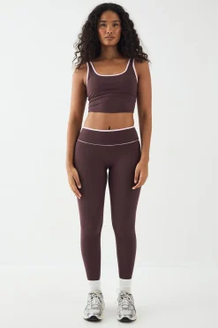 DSGN Studio Sports Legging Taille Haute Ultra Sculpt à Passepoil Contrastant<Femme Vêtements De Sport|Leggings