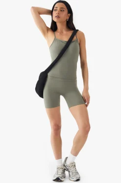 DSGN Studio Supersoft Peached Sculpt Padded Vest<Femme Vêtements De Sport|Dsgn Studio