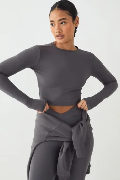 DSGN Studio Supersoft Peached Sculpt Top à Manches Longues