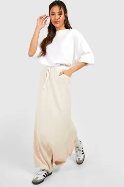 boohoo Détail de la taille Jupe maxi<Femme Jupes|Jupes