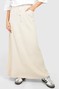 boohoo Détail de la taille Jupe maxi<Femme Jupes|Jupes
