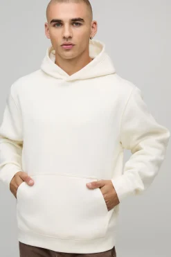 Ecru Relaxed Hoodie imprimé sous licence LinkIn Park