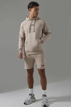 Ensemble avec sweat à capuche et short - MAN Active