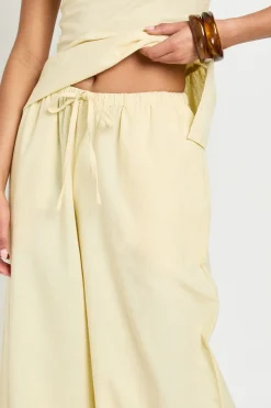 Ensemble Bandeau Et Pantalon Large Effet Lin