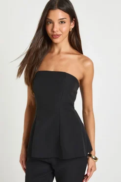 boohoo Ensemble Bandeau Long & Pantalon Évasé Coordonné<Femme Ensembles
