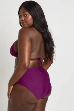 Ensemble Bikini Grande Taille Essentiel Haut Triangle Et Bas Taille Haute