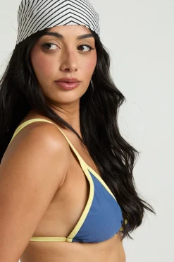 boohoo Ensemble Bikini Triangle avec Détail Double Bretelles Haut et Bas<Femme Maillots De Bain|Tenues De Plage