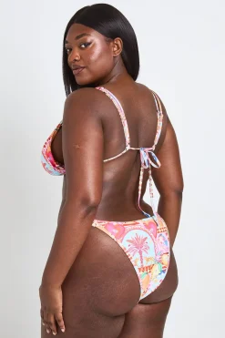 Ensemble Bikini Triangle Grande Taille Imprimé Poster