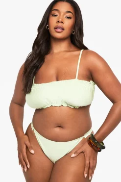boohoo Ensemble bikini à volants Plus<Femme Maillots De Bain|Tenues De Plage