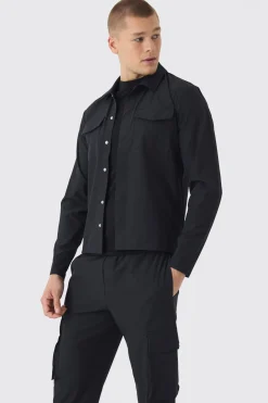 Ensemble Chemise Cargo Stretch Technique & Pantalon