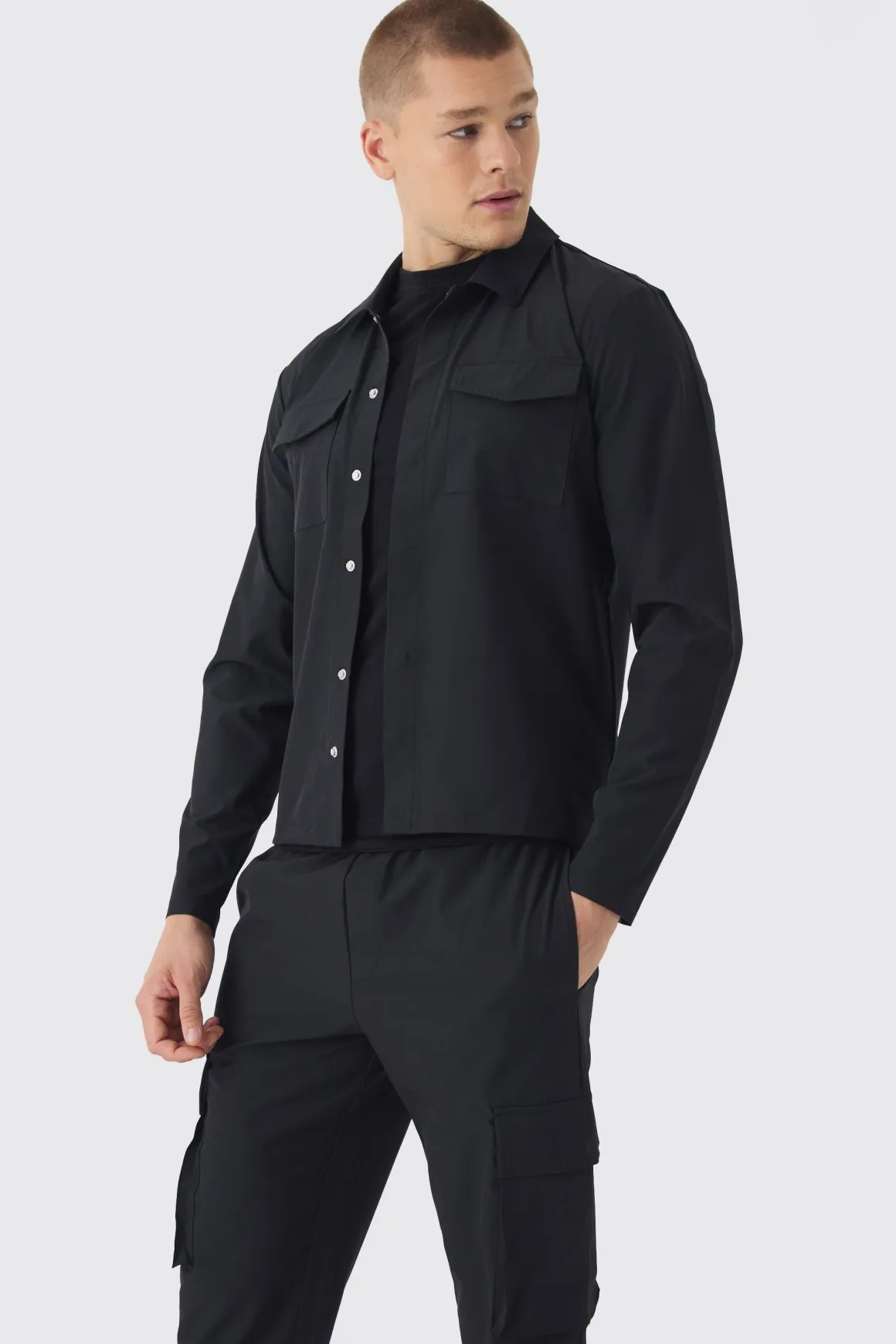 Ensemble Chemise Cargo Stretch Technique & Pantalon