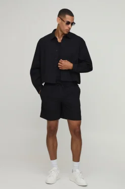 Ensemble Chemise Courte Oversize Ample & Short Baggy