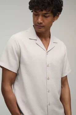Ensemble Chemise À Manches Courtes Et Short Coupe Régulière