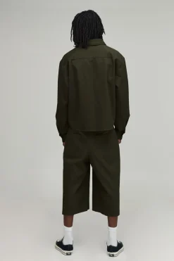Ensemble Chemise Oversize Ample Et Jort Long Pour Homme Grand