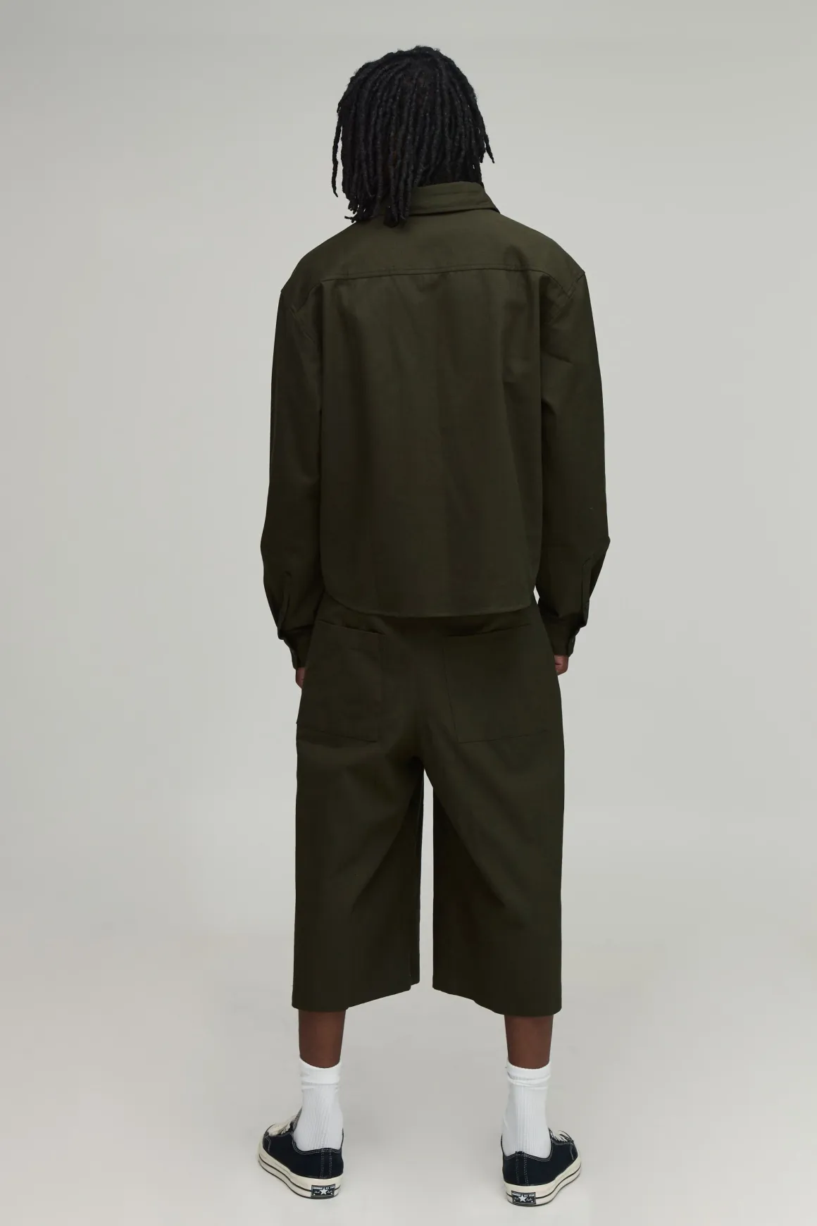 Ensemble Chemise Oversize Ample Et Jort Long Pour Homme Grand