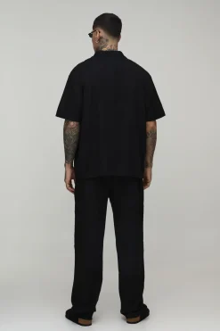 Ensemble Chemise Oversize Et Pantalon Décontracté En Mélange De Lin Tall Holiday