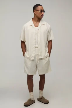 Ensemble Chemise Oversize Et Short Avec Imprimé Dos St Tropez