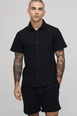 Ensemble Chemise Slim Et Short Slim