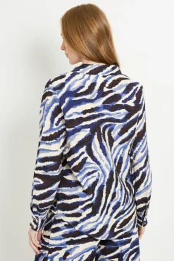 Ensemble Coordonné Chemise À Imprimé Abstrait