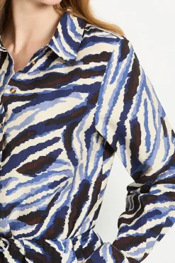 Ensemble Coordonné Chemise À Imprimé Abstrait