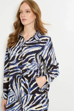 Ensemble Coordonné Chemise À Imprimé Abstrait