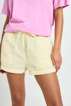 boohoo Ensemble Coordonné Chemise À Manches Courtes À Rayures Et Short Tall<Femme Ensembles