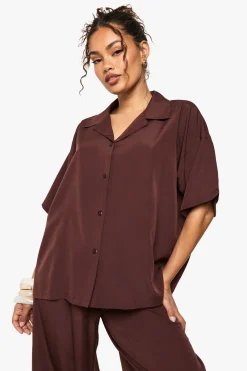 Ensemble coordonné chemise oversize