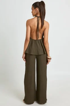 boohoo Ensemble Coordonné Débardeur Et Pantalon Texturé Ligne A<Femme Ensembles