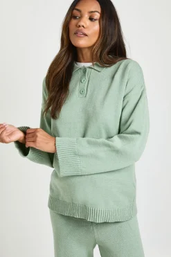 Ensemble Coordonné de Maternité Synthétiquell Boutonné à Col et Pantalon Droit