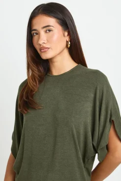 Ensemble Coordonné En Jersey Ultra Doux À Manches Longues Et Pantalon Droit