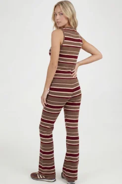boohoo Ensemble Coordonné En Maille À Avec Gilet Et Pantalon Large<Femme Pulls Et Gilets|Toutes Les Mailles