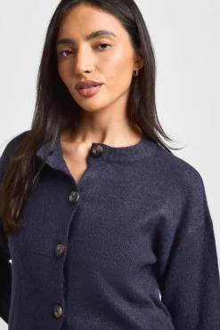 boohoo Ensemble Coordonné Gilet En Maille Douce Col Rond Et Pantalon Large<Femme Pulls Et Gilets|Toutes Les Mailles