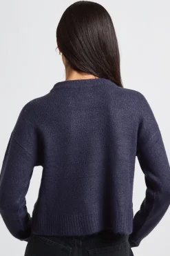 boohoo Ensemble Coordonné Gilet En Maille Douce Col Rond Et Pantalon Large<Femme Pulls Et Gilets|Toutes Les Mailles