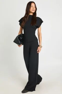 boohoo Ensemble Coordonné Grande Taille Chemise & Pantalon En Gaze De Coton Pour La Plage<Femme Ensembles|Tenues De Plage