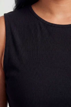 Ensemble Coordonné Grande Taille Haut Côtelé À Boutons Et Pantalon