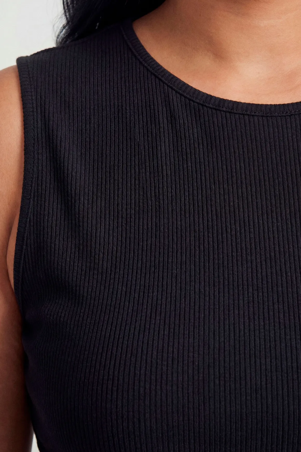 Ensemble Coordonné Grande Taille Haut Côtelé À Boutons Et Pantalon
