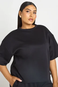 boohoo Ensemble Coordonné Grande Taille Blouse Drapée Et Pantalon Tissé<Femme Ensembles