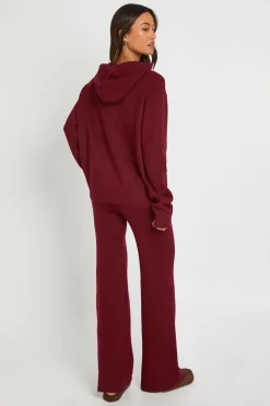 Ensemble Coordonné Grande Taille Sweat À Casynthétiqueche Oversize En Maille Douce Et Pantalon Large