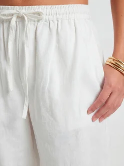 boohoo Ensemble Coordonné Haut Ample Effet Lin Et Pantalon Jambes Ballon<Femme Ensembles