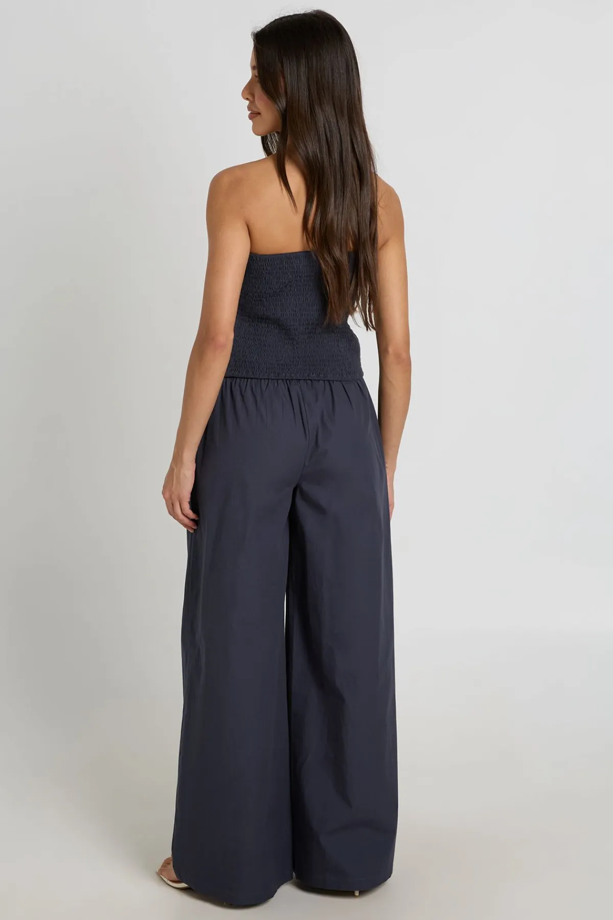 boohoo Ensemble Coordonné Haut Bandeau Foulard Et Pantalon Large<Femme Ensembles