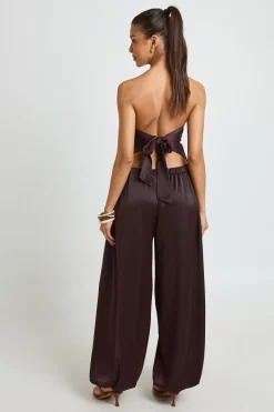 Ensemble Coordonné Haut Foulard Et Pantalon Ballon