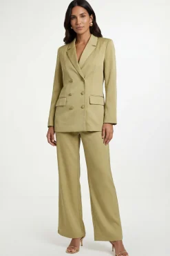 Wallis Ensemble Coordonné Pantalon Large En Satin<Femme Pantalons|Satin Et Dentelle