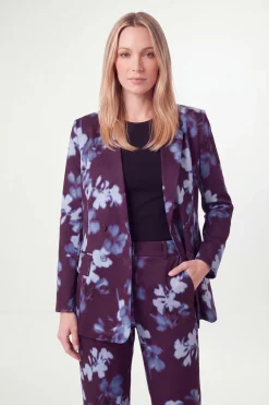 Ensemble Coordonné Pantalon Large Fleuri En Satin Petite